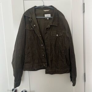 Goodfellow & Co Khaki Corduroy Jacket